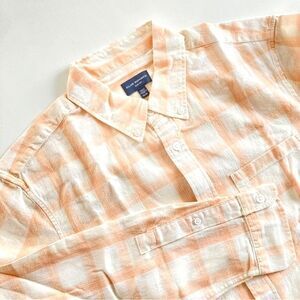 NWOT Club Monaco Linen Blend Shirt